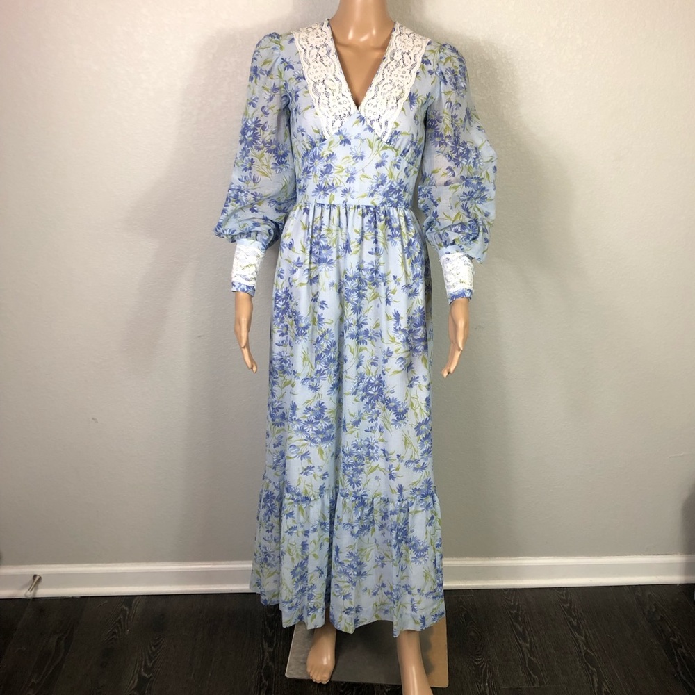Vintage 1970’s Prairie Dress Gunne Sax Style
